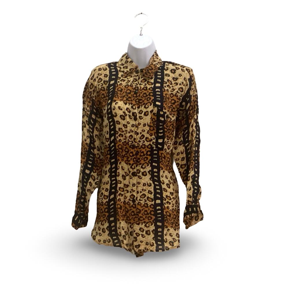 Exclusif by Whispers Animal Print Blouse